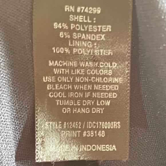 Enfocus Studios Bodycon Dress Geometric Design - Picture 11 of 12